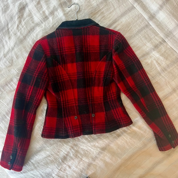 Raphael Lauren Rugby Plaid Winter Jacket. Size 4. - Picture 7 of 9
